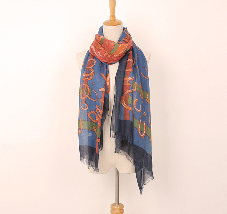 Wholesale viscose cotton thin scarf