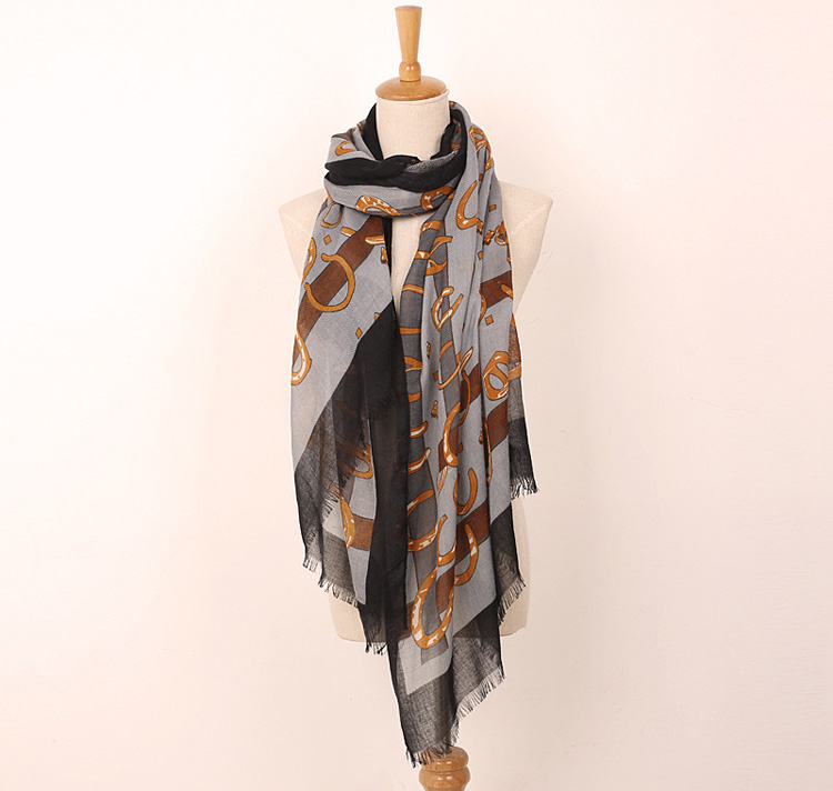 Wholesale viscose cotton thin scarf