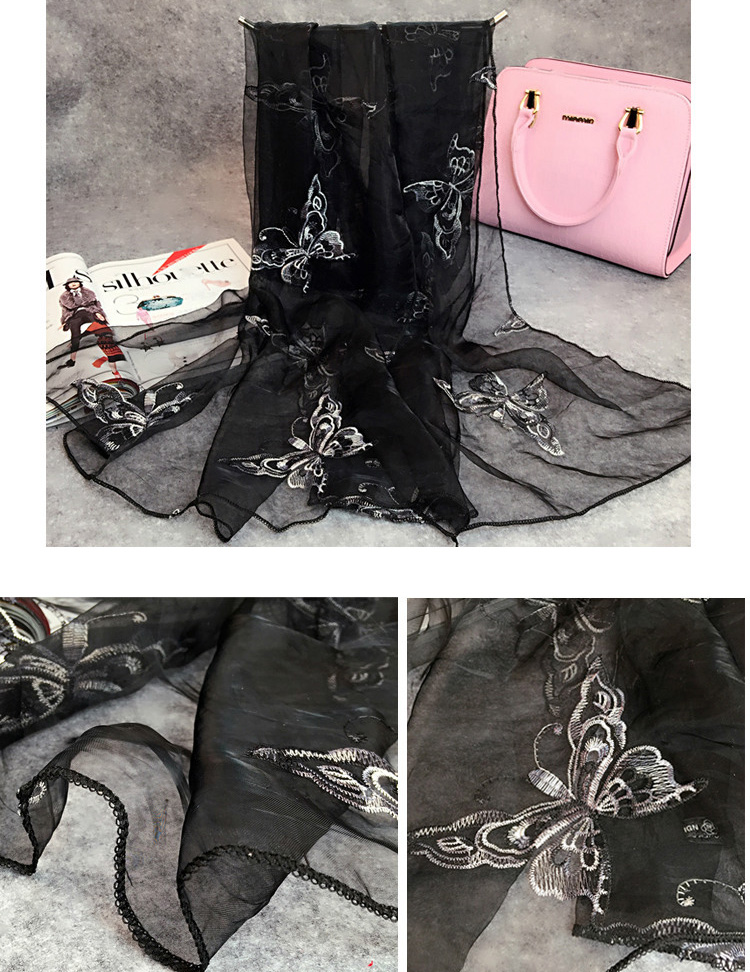 Wholesale gauze infinity scarves