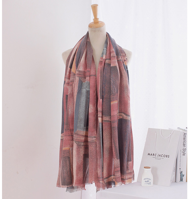 Organic cotton twill scarf wholesale