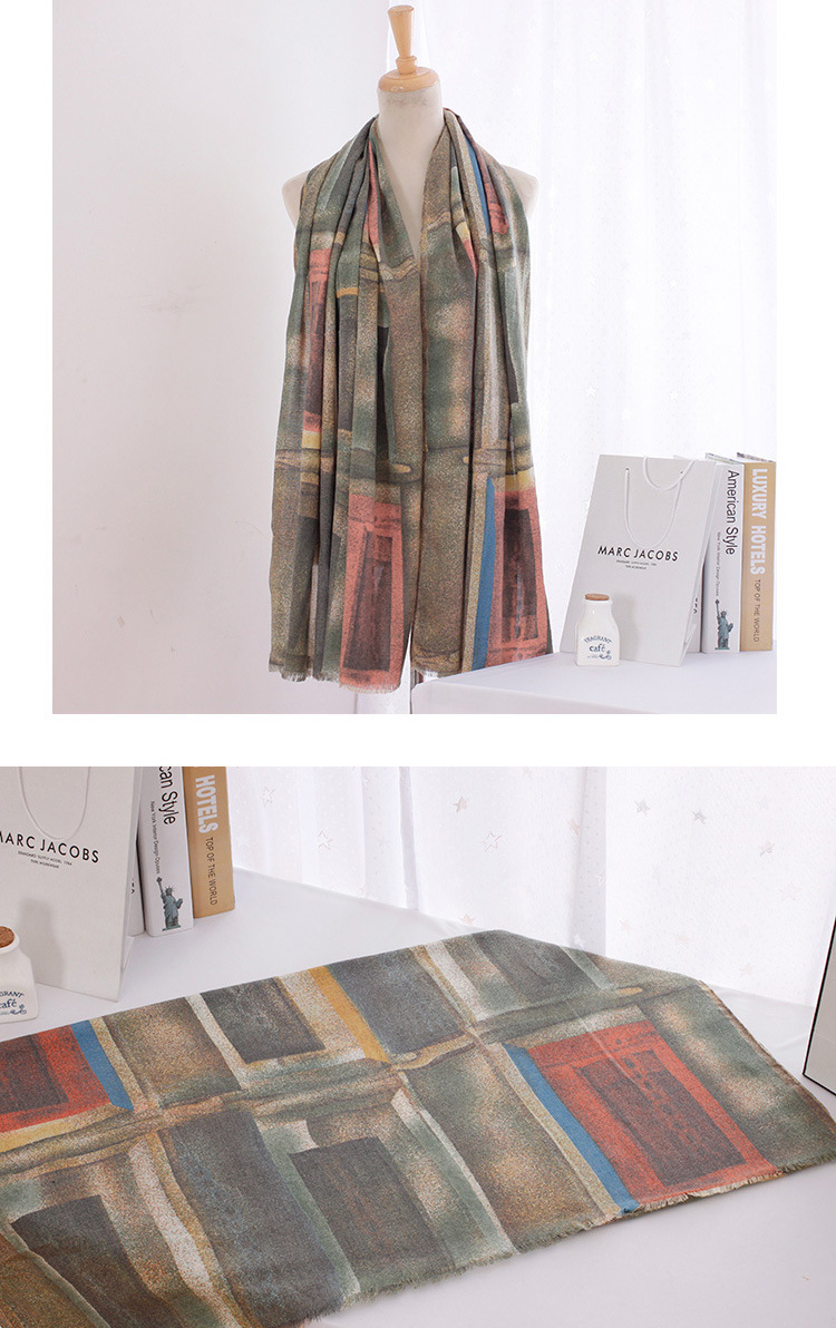 Organic cotton twill scarf wholesale