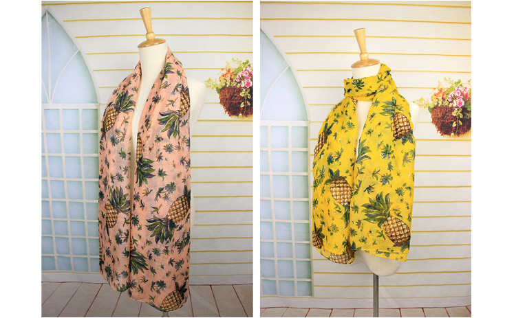 Wholesale patterned silk scarf