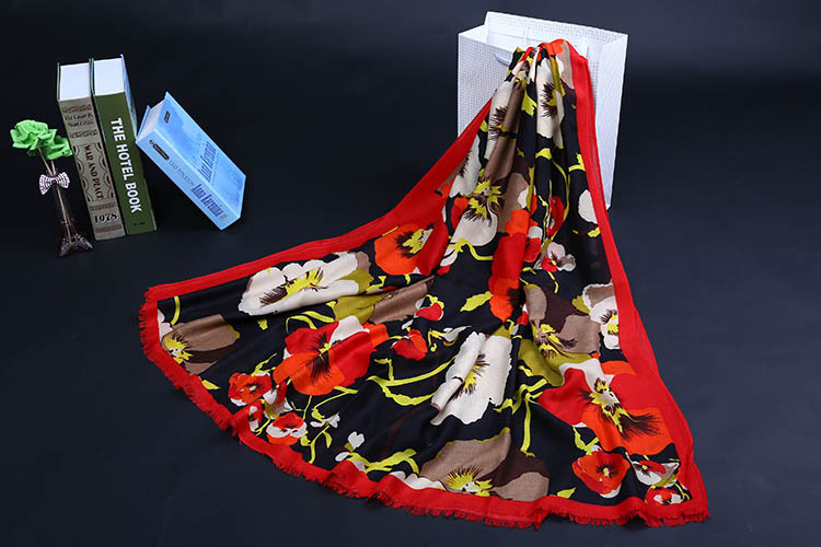 Silk satin square scarf for sale