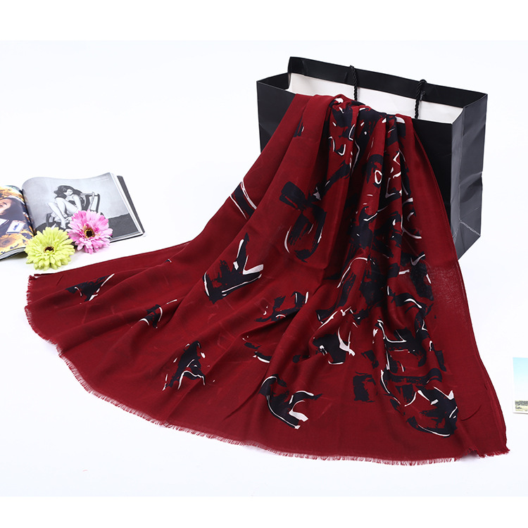 Wholesale twill vintage scarf