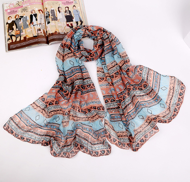 Wholesale viscose cotton shawl
