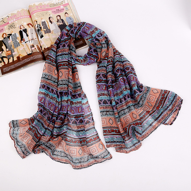 Wholesale viscose cotton shawl