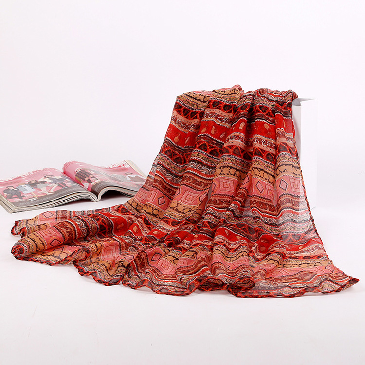 Wholesale viscose cotton shawl