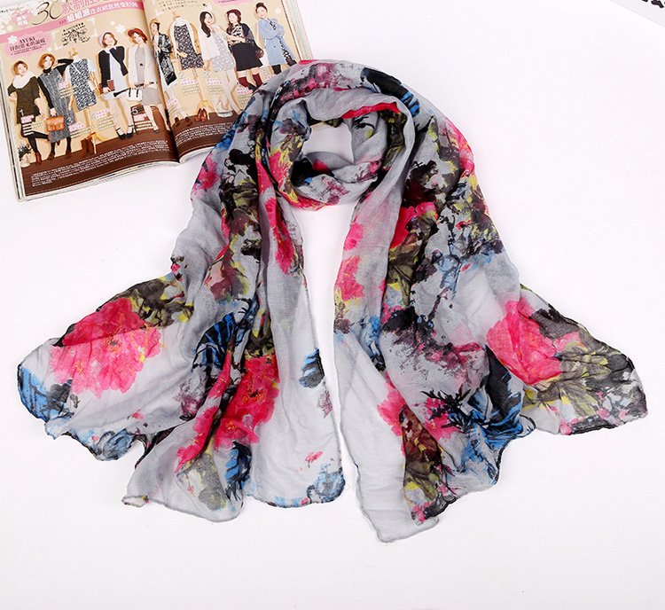 Wholesale viscose tie dye scarf