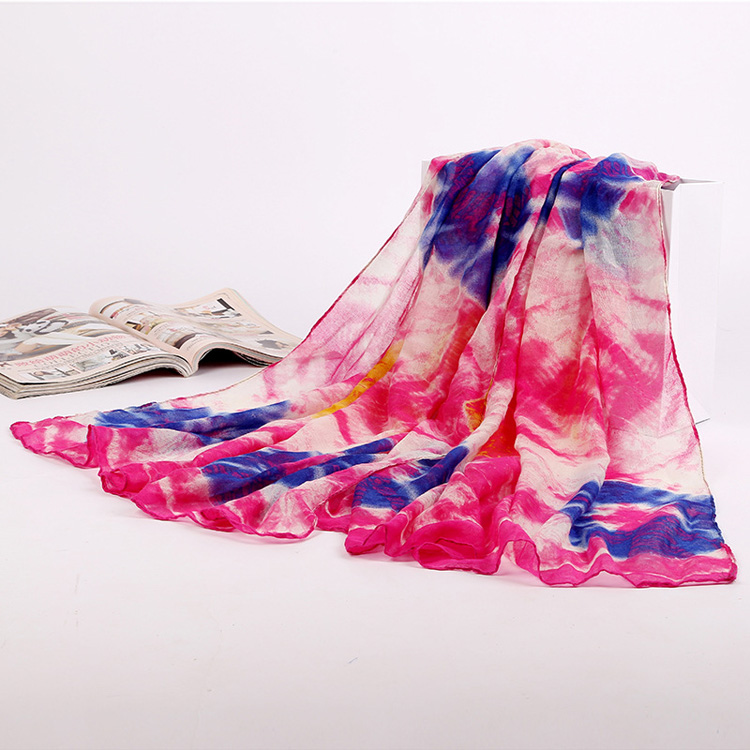Wholesale women printed viscose scarf