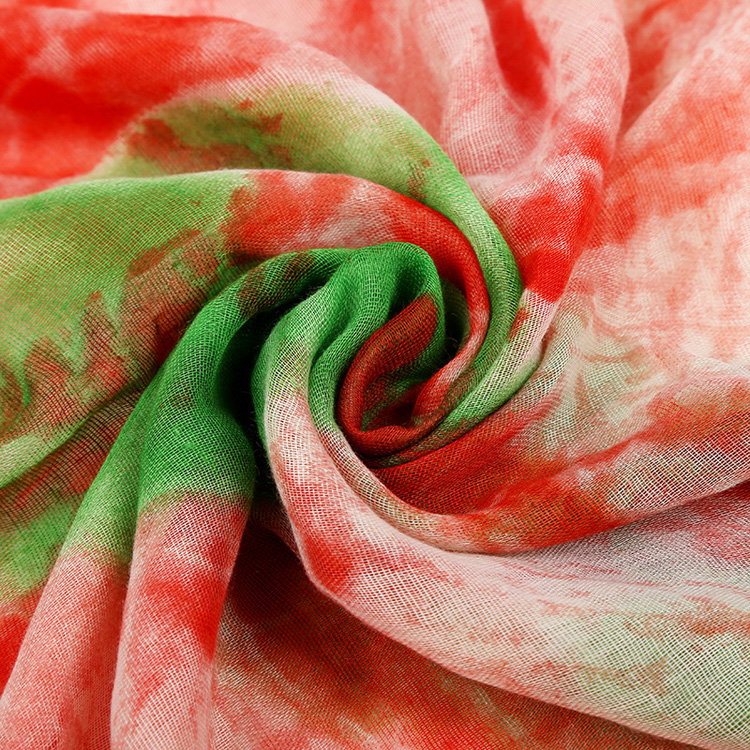 Wholesale women printed viscose scarf