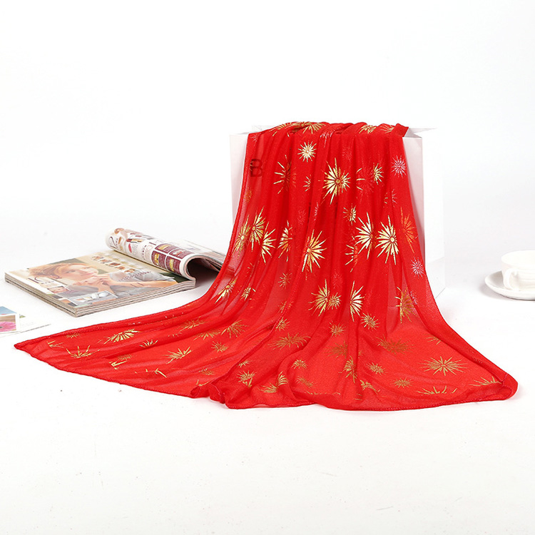Wholesale women bronzing scarf