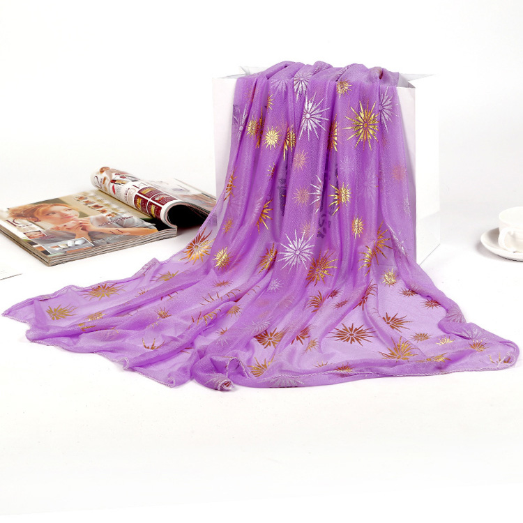 Wholesale women bronzing scarf