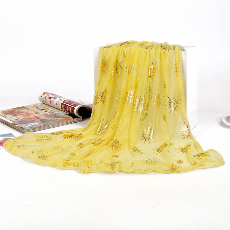 Wholesale women bronzing scarf