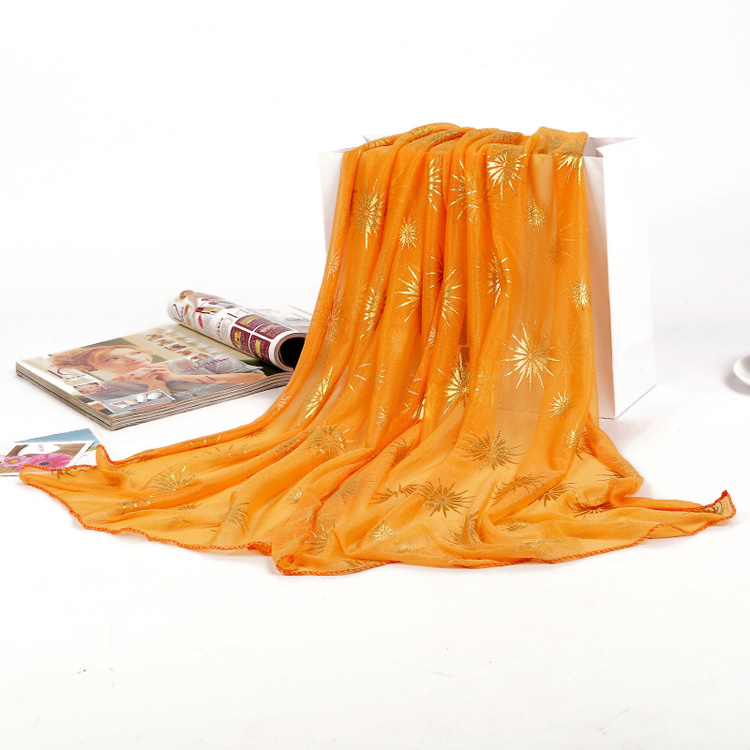 Wholesale women bronzing scarf