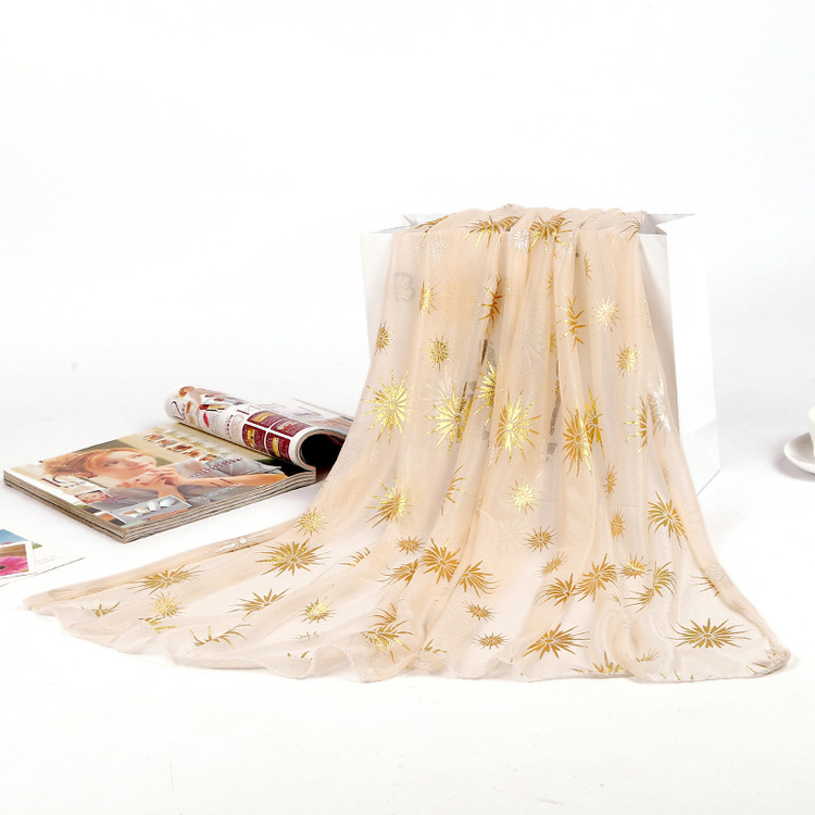 Wholesale women bronzing scarf