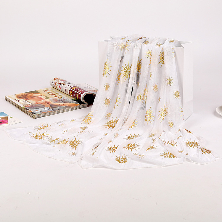 Wholesale women bronzing scarf