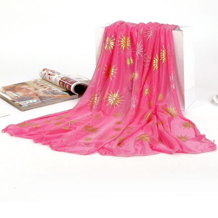 Wholesale women bronzing scarf