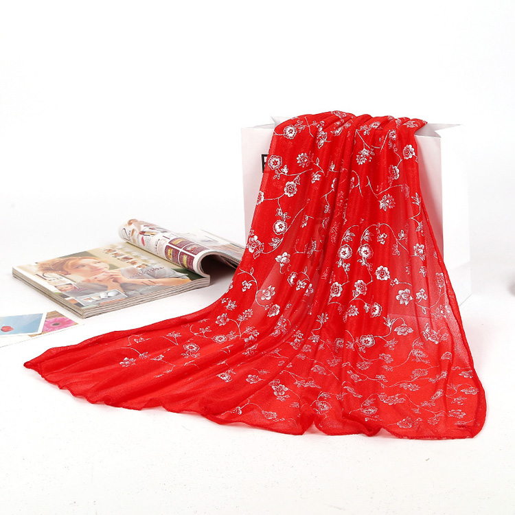 Wholesale bronzing women scarf
