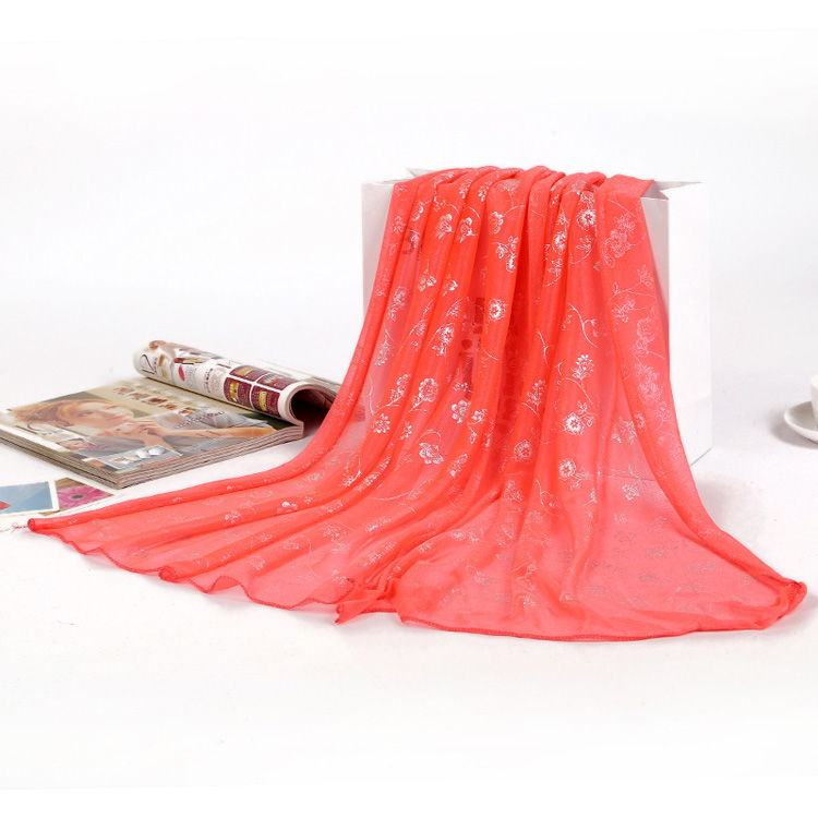 Wholesale bronzing women scarf