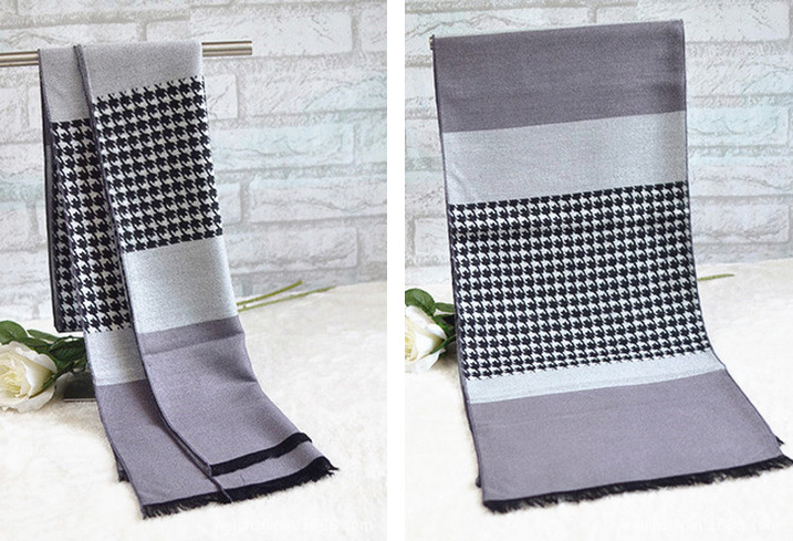 Wholesale men cotton scarf long