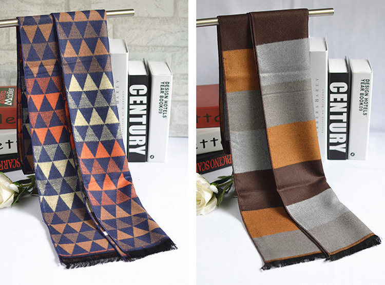 Wholesale men cotton scarf long