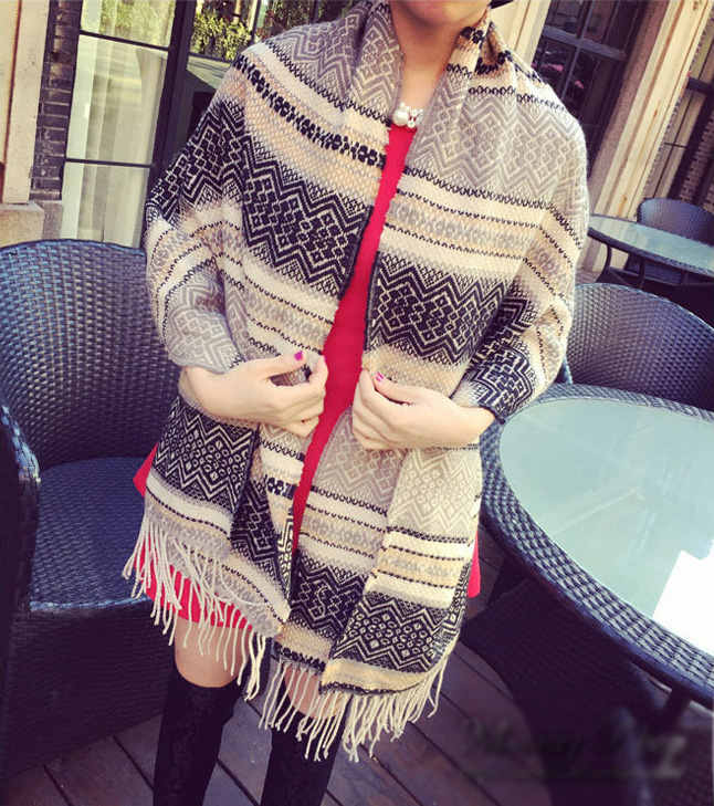 Wholesale women cashmere warm scarf