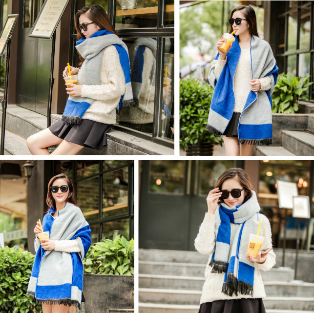 Wholesale cashmere feel scarf