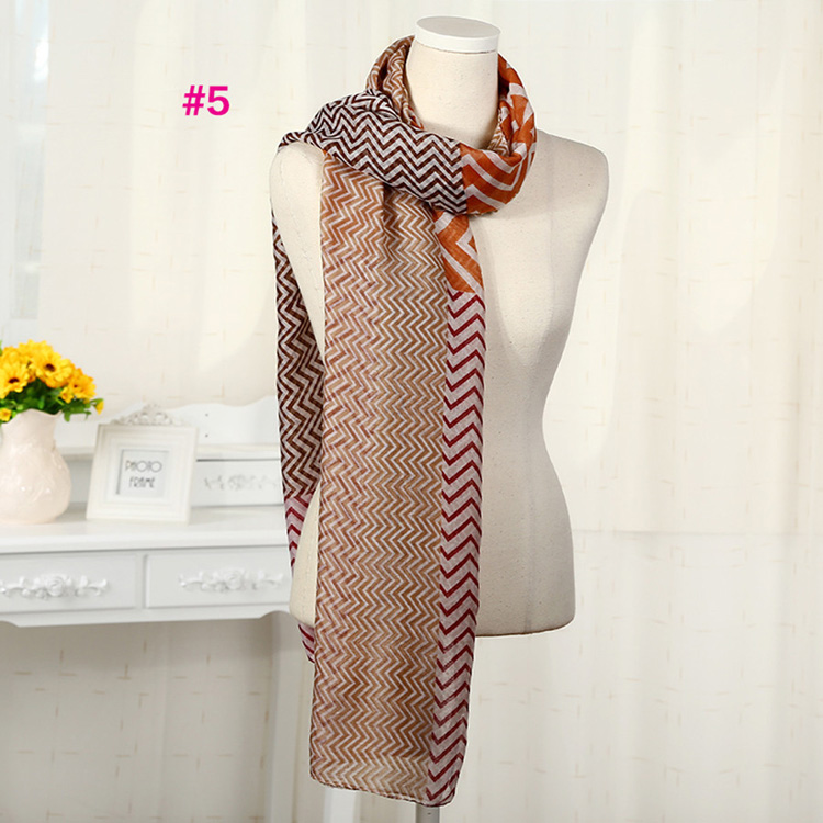 Wholesale wave viscose scarf