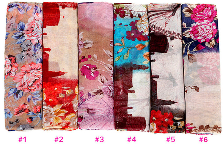 Wholesale knitted viscose scarf