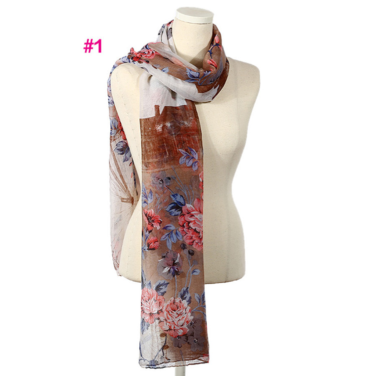 Wholesale knitted viscose scarf