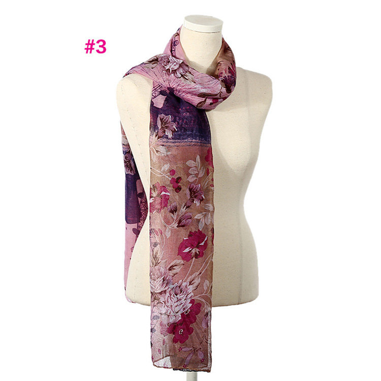 Wholesale knitted viscose scarf