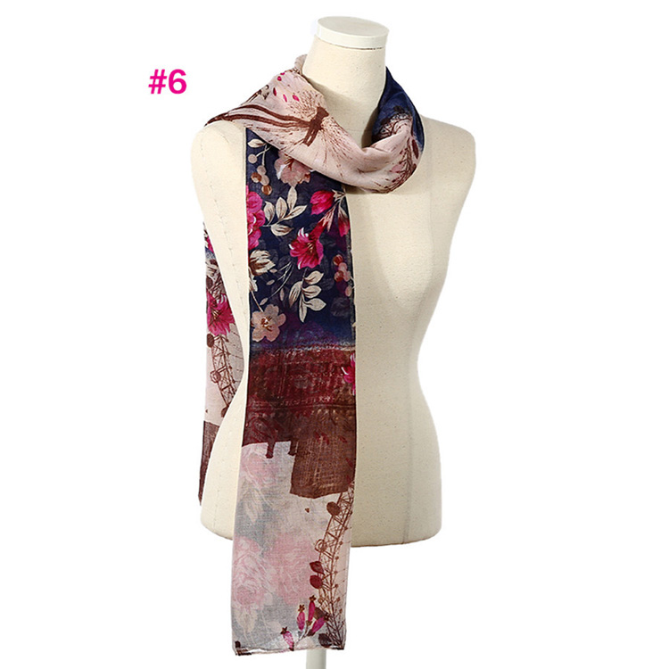 Wholesale knitted viscose scarf