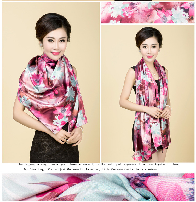 Digital printing scarf shawl wholesale