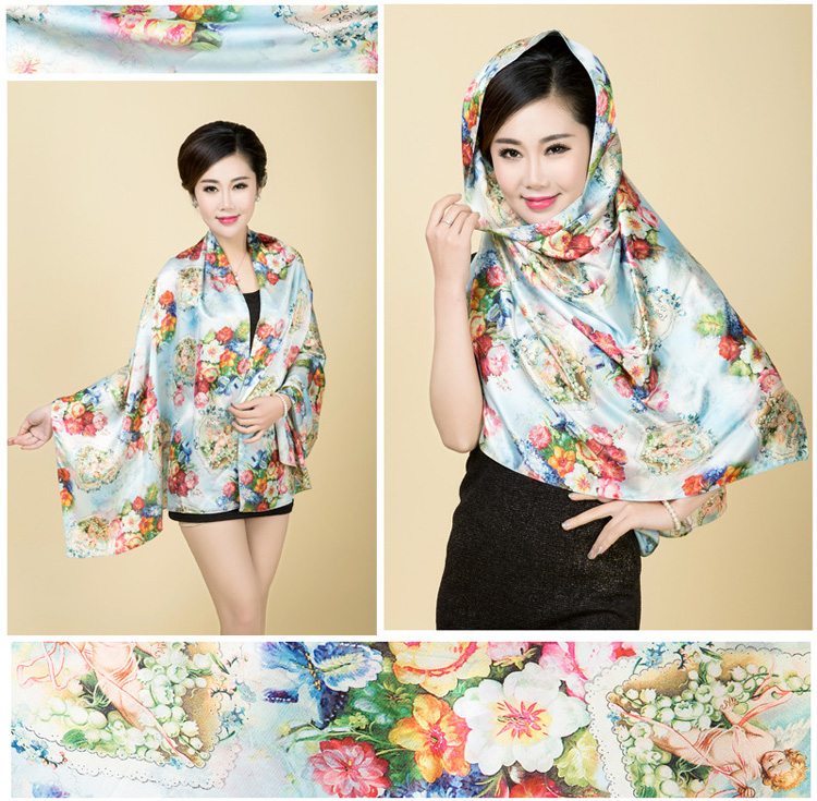 Digital printing scarf shawl wholesale