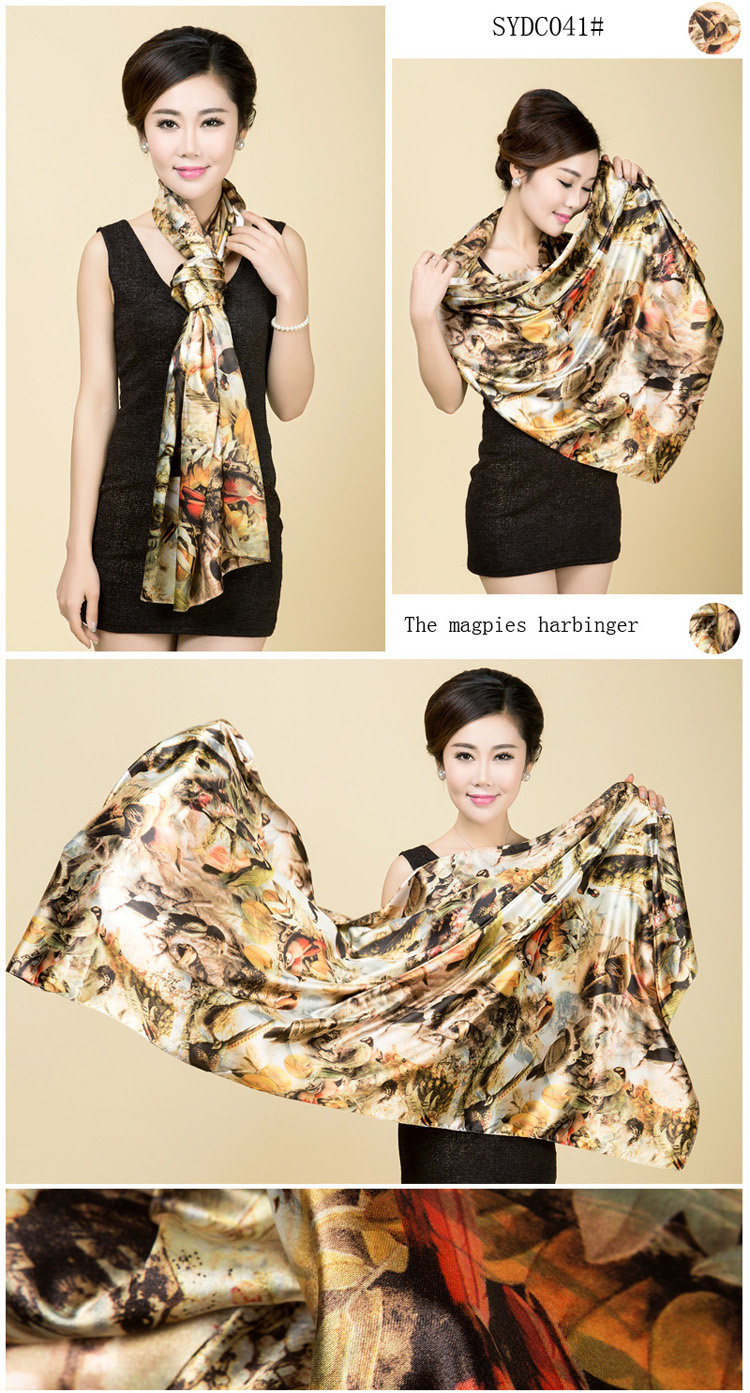 Digital printing scarf shawl wholesale