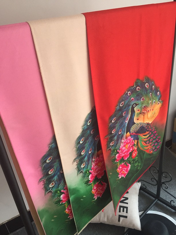 3D printing cashmere scarf