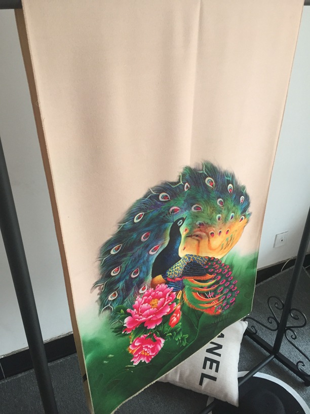 3D printing cashmere scarf