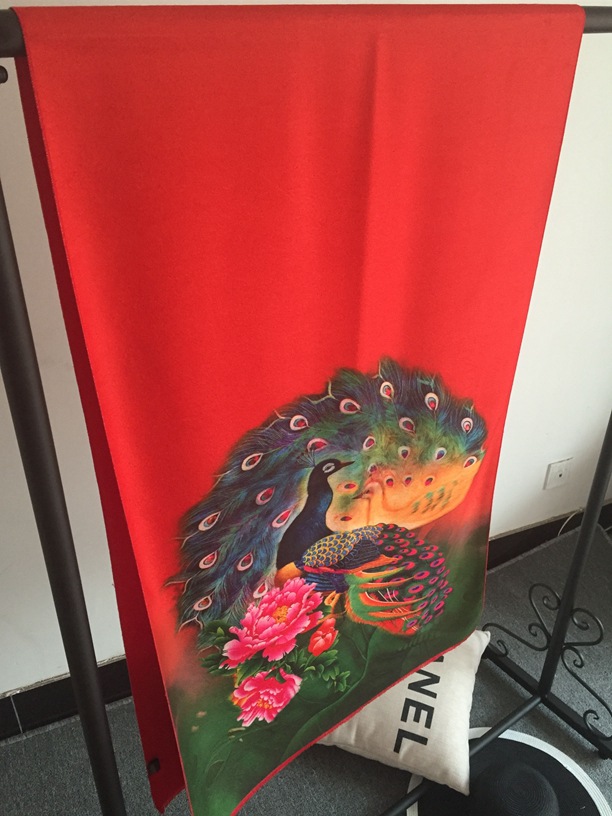 3D printing cashmere scarf