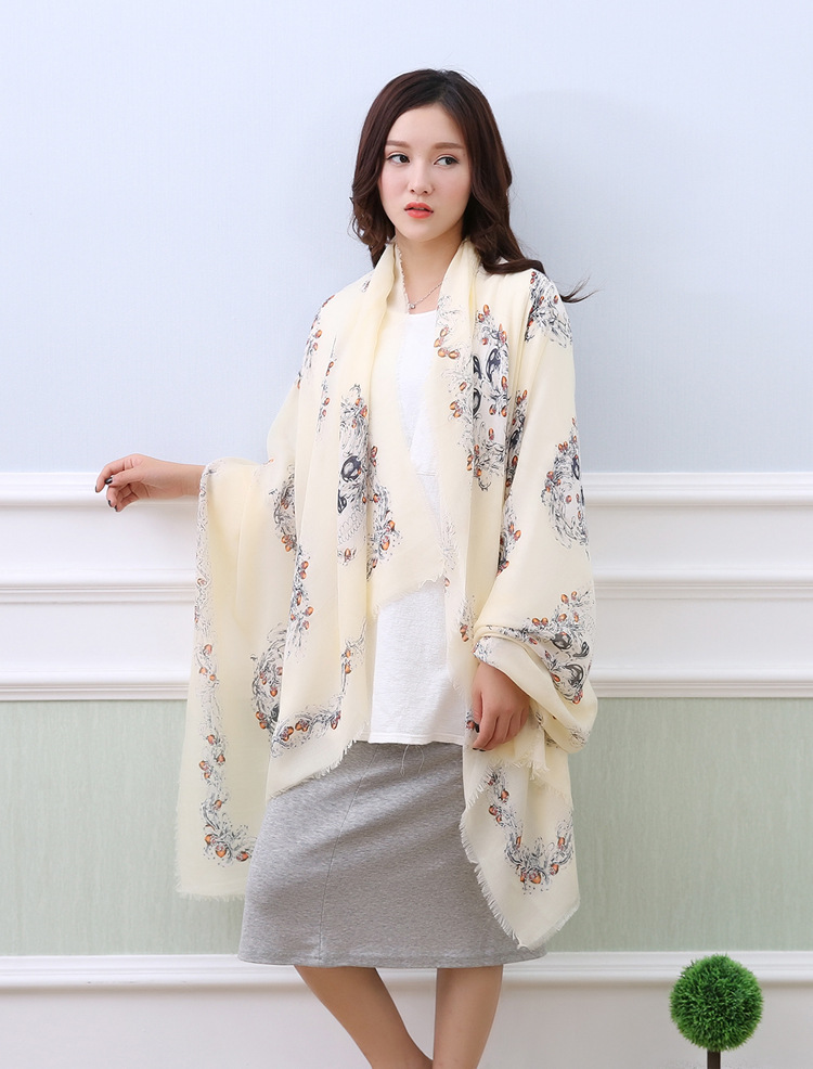 Wholesale cotton winter scarf