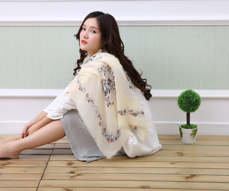 Wholesale cotton winter scarf