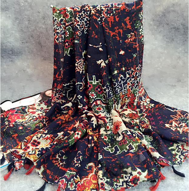 Wholesale vintage cotton scarf