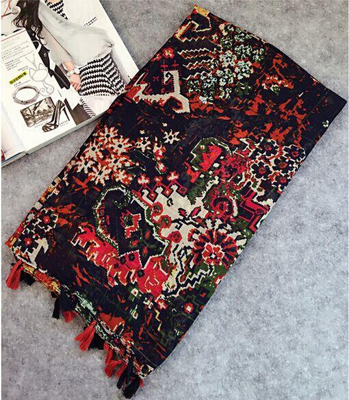 Wholesale vintage cotton scarf