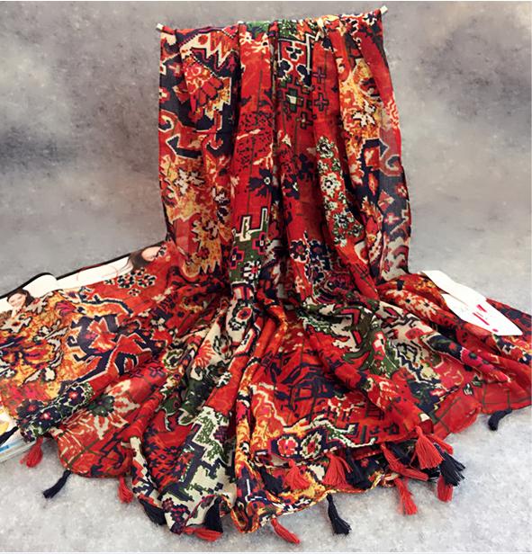 Wholesale vintage cotton scarf
