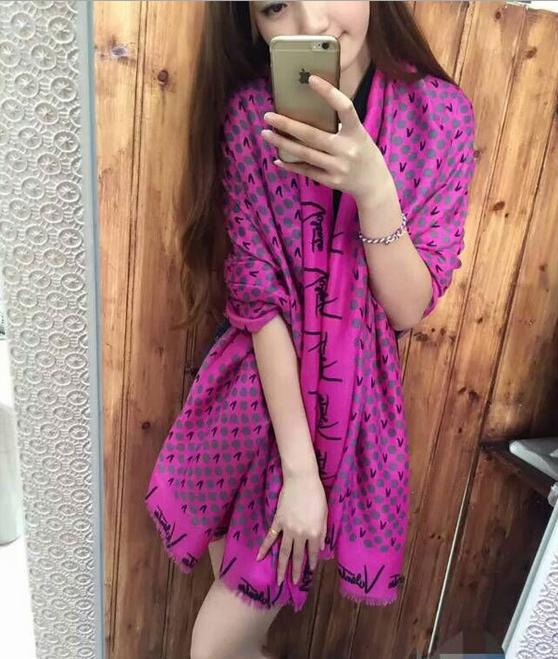 Wholesale warm cotton scarf