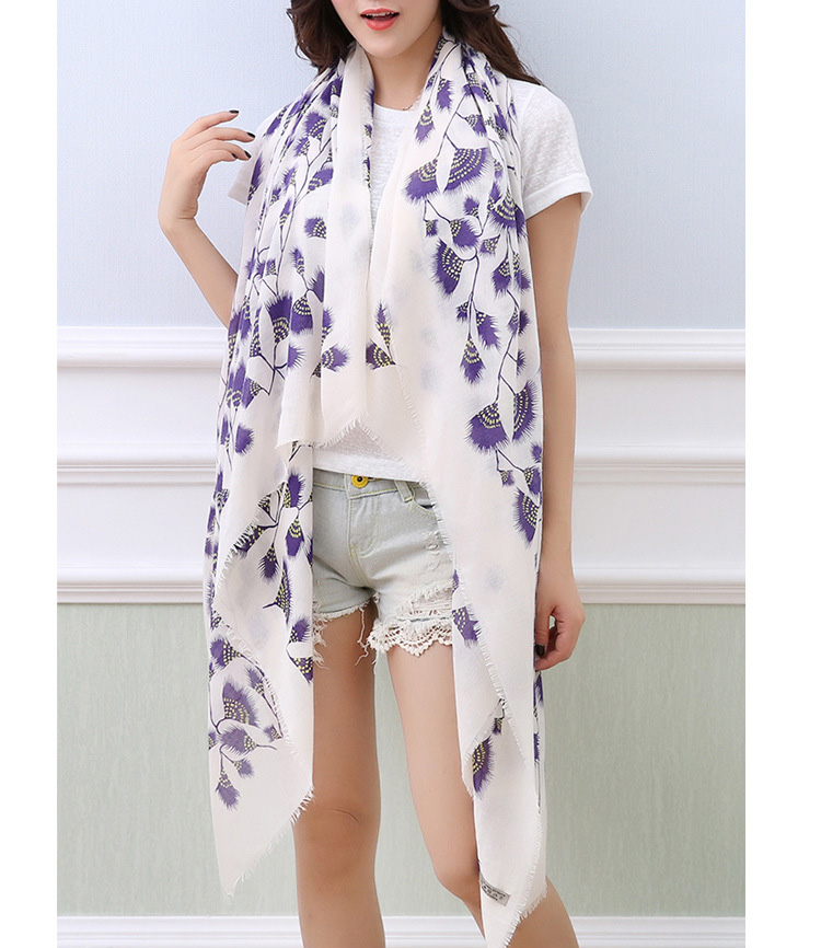 Wholesale silk cotton women scarf