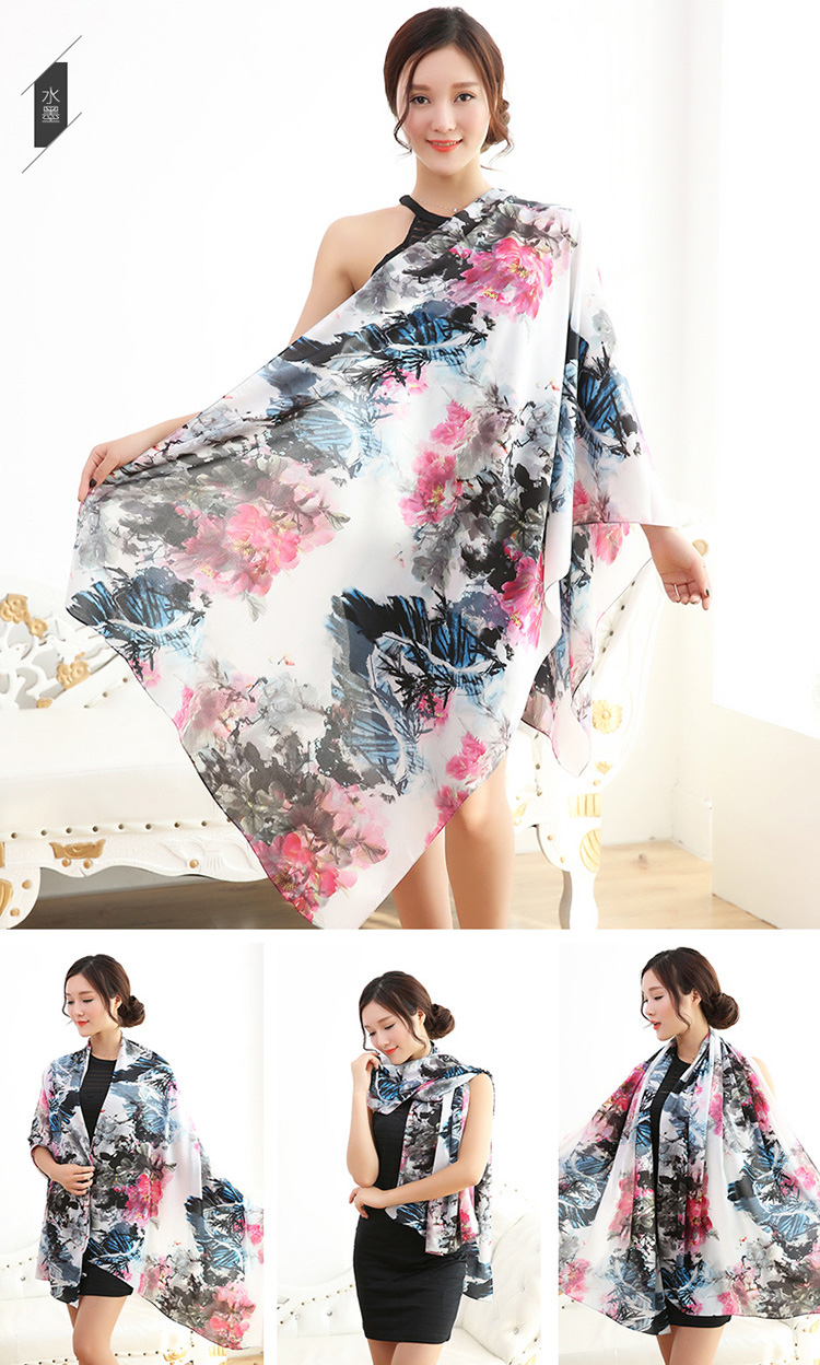Wholesale satin silk scarf women