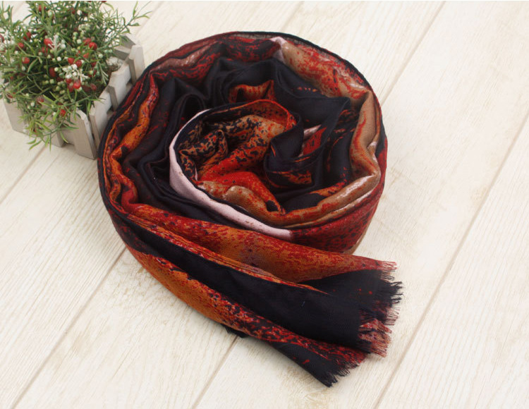 Wholesale rose cotton shawl