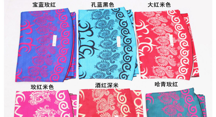 Wholesale cotton cashmere scarf