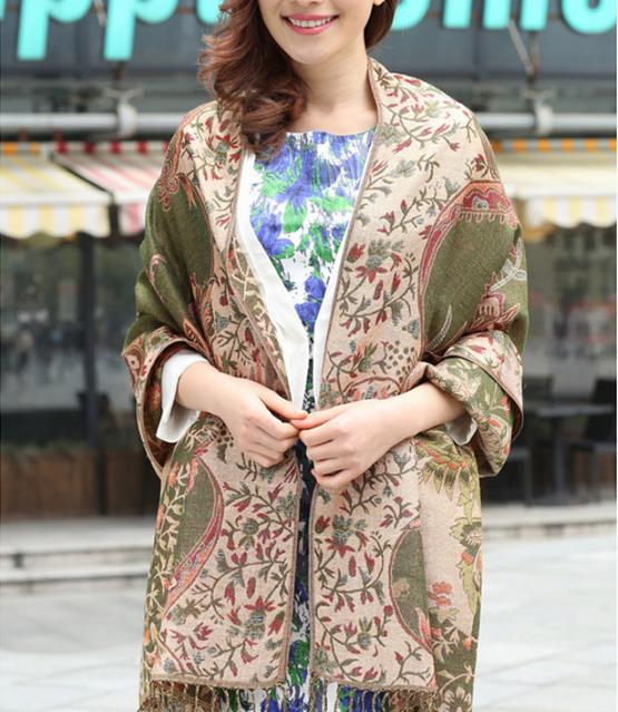 Wholesale cashmere fabric scarf