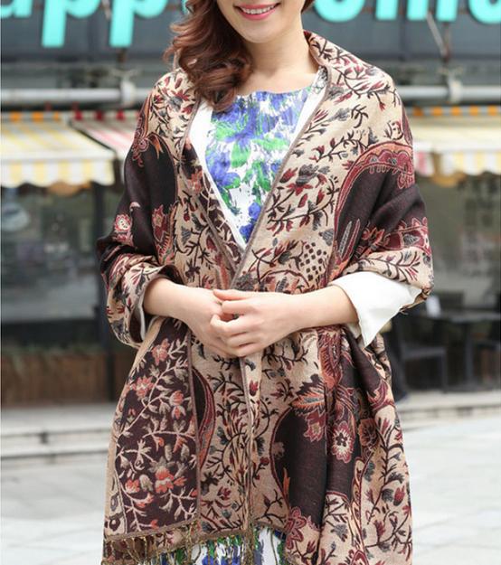 Wholesale cashmere fabric scarf